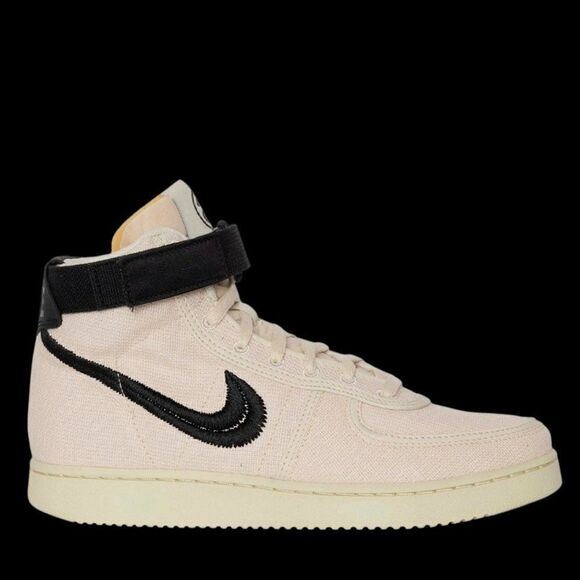 Nike x Stussy Vandal High Fossil DX5425-200 Shoes Sneakers Mens 8.5 US 42 EUR - Picture 6 of 12